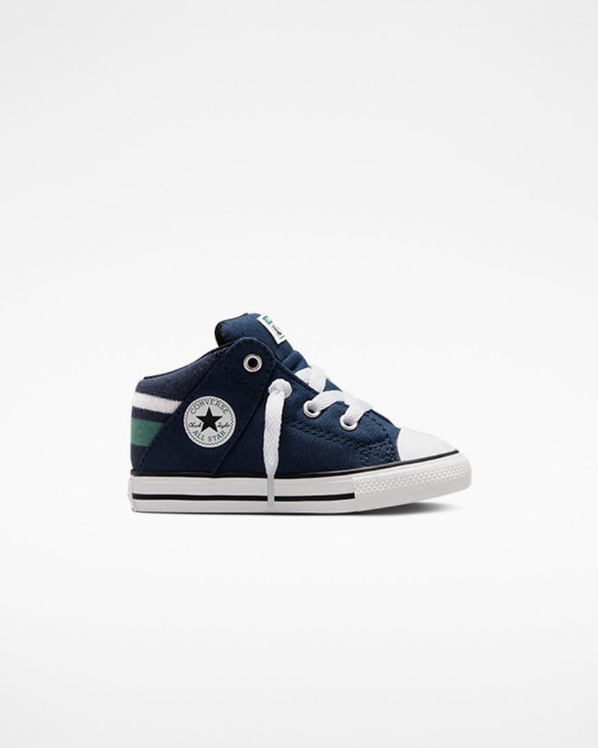 Tenisky Vysoke Converse Chuck Taylor All Star Axel Varsity Dievcenske Námornícka Modrá Biele | SK BAR11G9